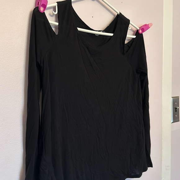 Garage off the Shoulder Long Sleeve T-Shirt - Picture 2 of 3
